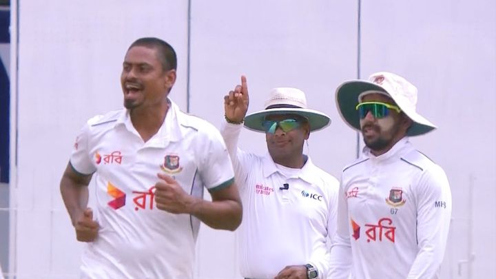 2nd Test - Fall of Wickets - Sri Lanka - 27 Jun 2025 