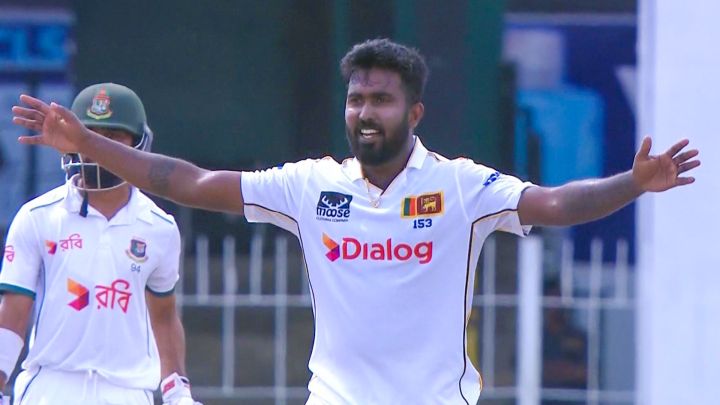 2nd Test - Fall of Wickets - Bangladesh - 28 Jun 2025 