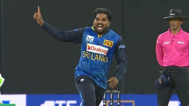Hasaranga's Four-fer Wrecks Bangladesh