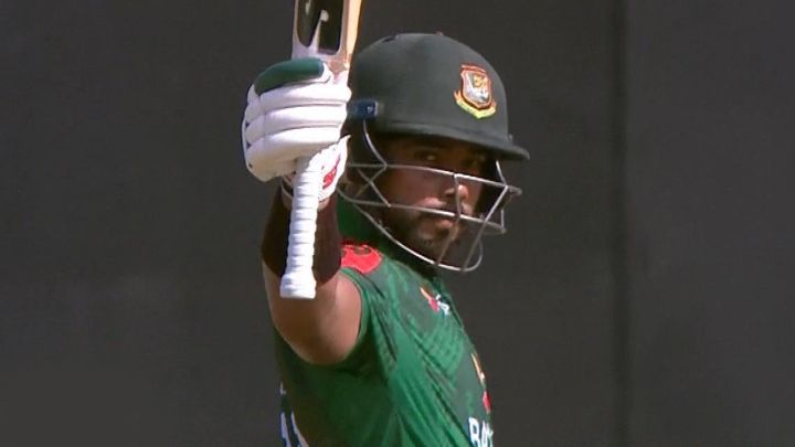Emon Registers His First ODI Half-Century