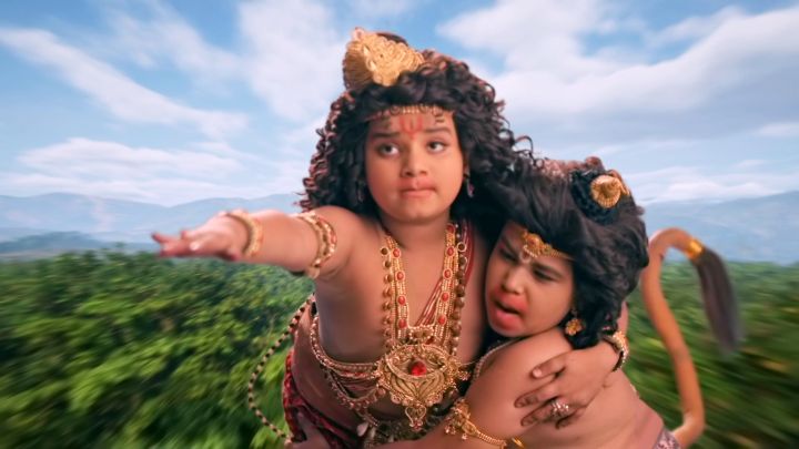 Hanuman Gets Trapped