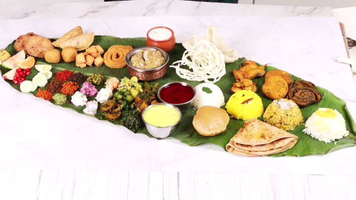 Mahalakshmi Saathi Mahanaivedyachi Thali