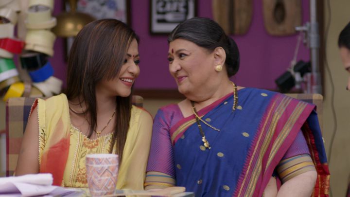 Radhika Ani Vandanacha Ad Shoot