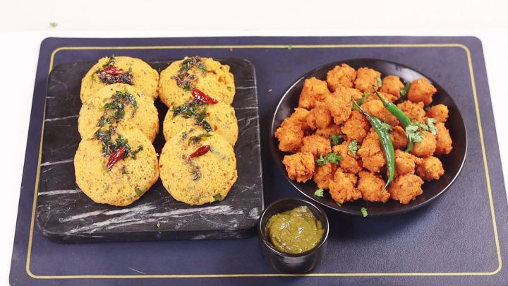 Mugachi Bhaji Ani Idli