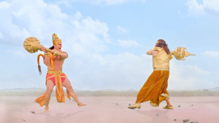 Hanuman Virudh Kumbhakarna