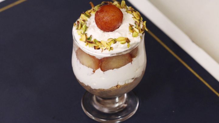 Gulabjamun Cheesecake