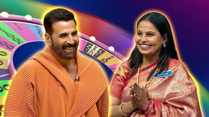 Sarita, Jaikumar And Tanvi Spin The Wheel