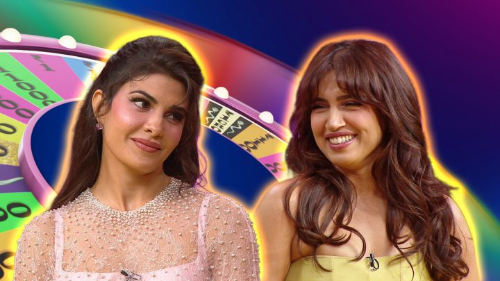 Jacqueline, Farah And Bhumi Spin The Wheel
