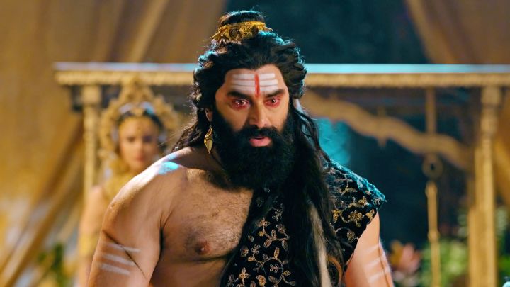 Lord Hanuman Faces Akshayakumara