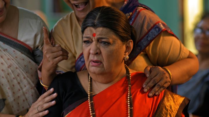 Radhika At An Old Age Home