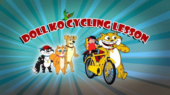 Doll Ko Cycling Lesson