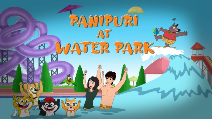 Pani Puri At Waterpark