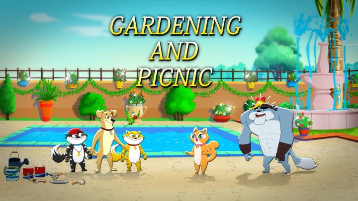 Gardening And Picnic