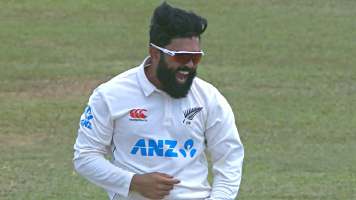Ajaz Stuns The Lankans With A 6-Wicket Haul