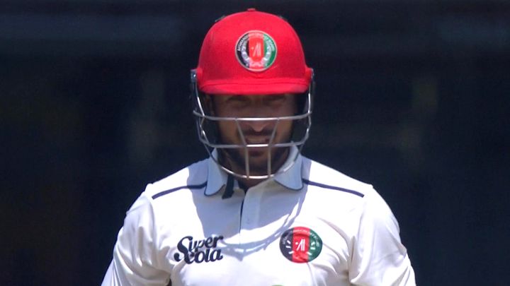 Rahmat Leads The Charge For Afghanistan - Only Test - Day 1 - First Session Highlights