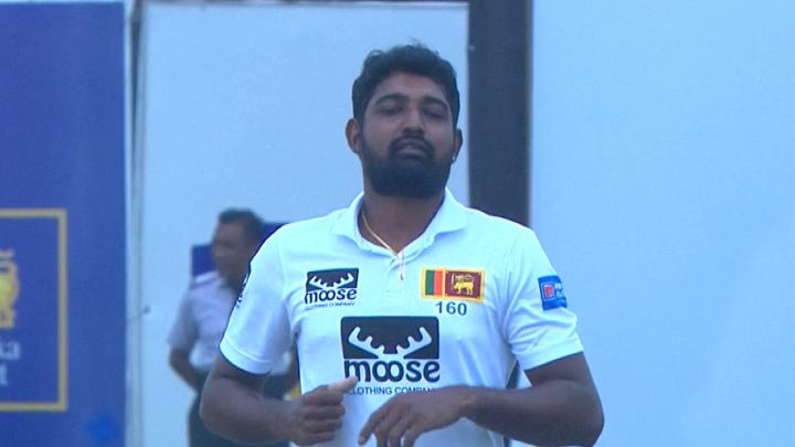 Jayasuriya Fights A Lone Battle With The Ball