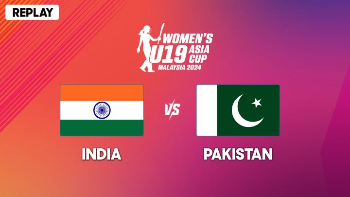 Replay - India U-19 vs Pakistan U-19 - 15 Dec 2024