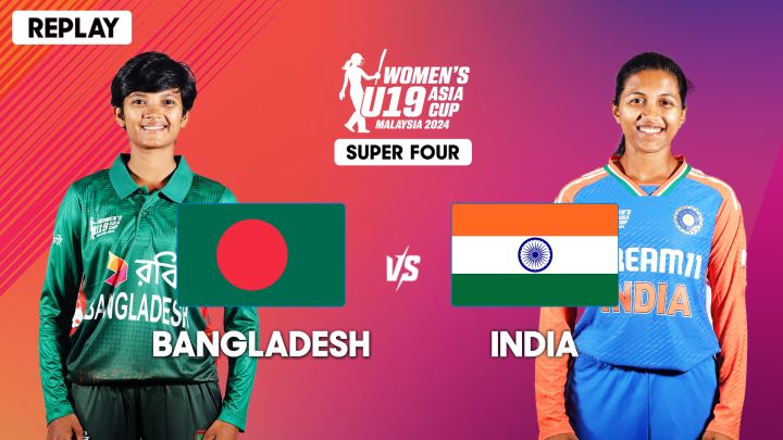 Replay - Bangladesh U-19 vs India U-19 - 19 Dec 2024