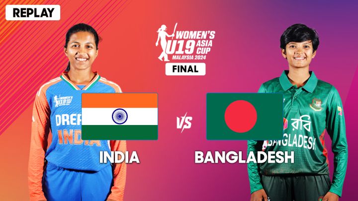 Replay - India U-19 vs Bangladesh U-19 - Final - 22 Dec 2024