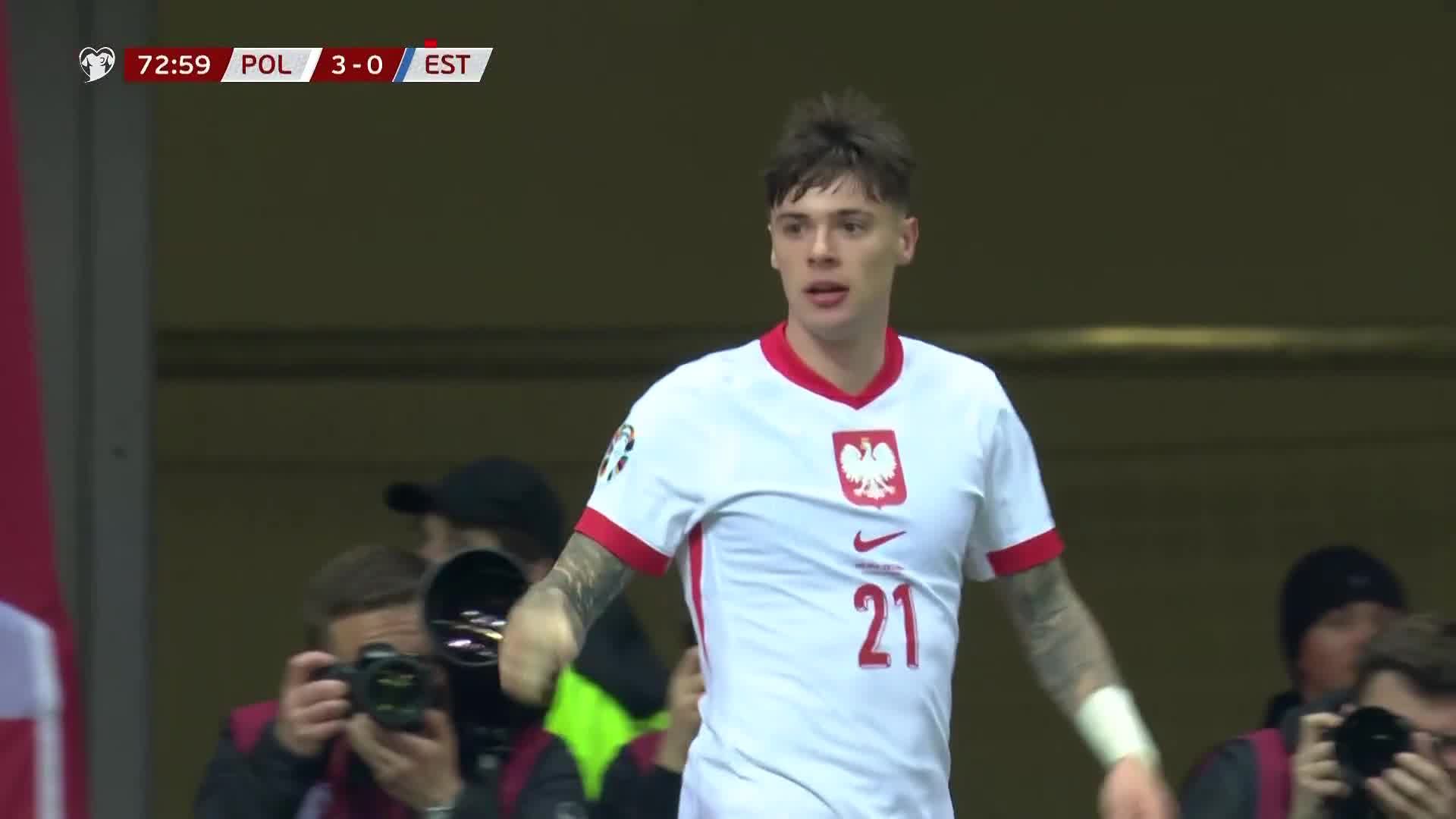 Poland Sweep Past Estonia - Highlights - 22 Mar 2024