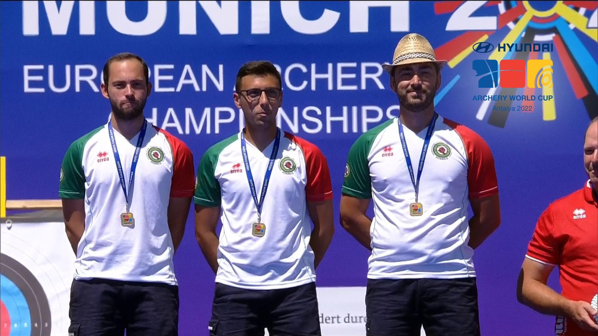 European Archery Championships podium Next Steps for Verification