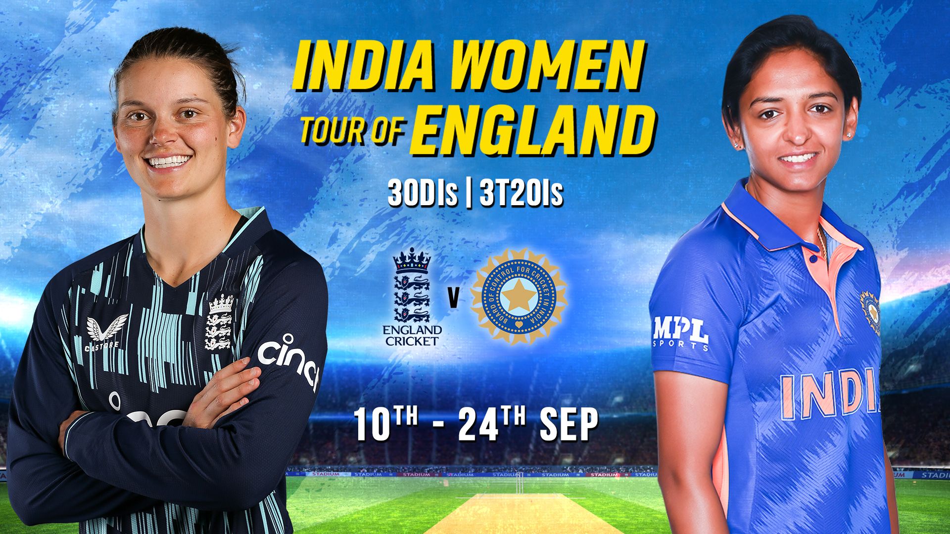 India Women Tour of England 2022