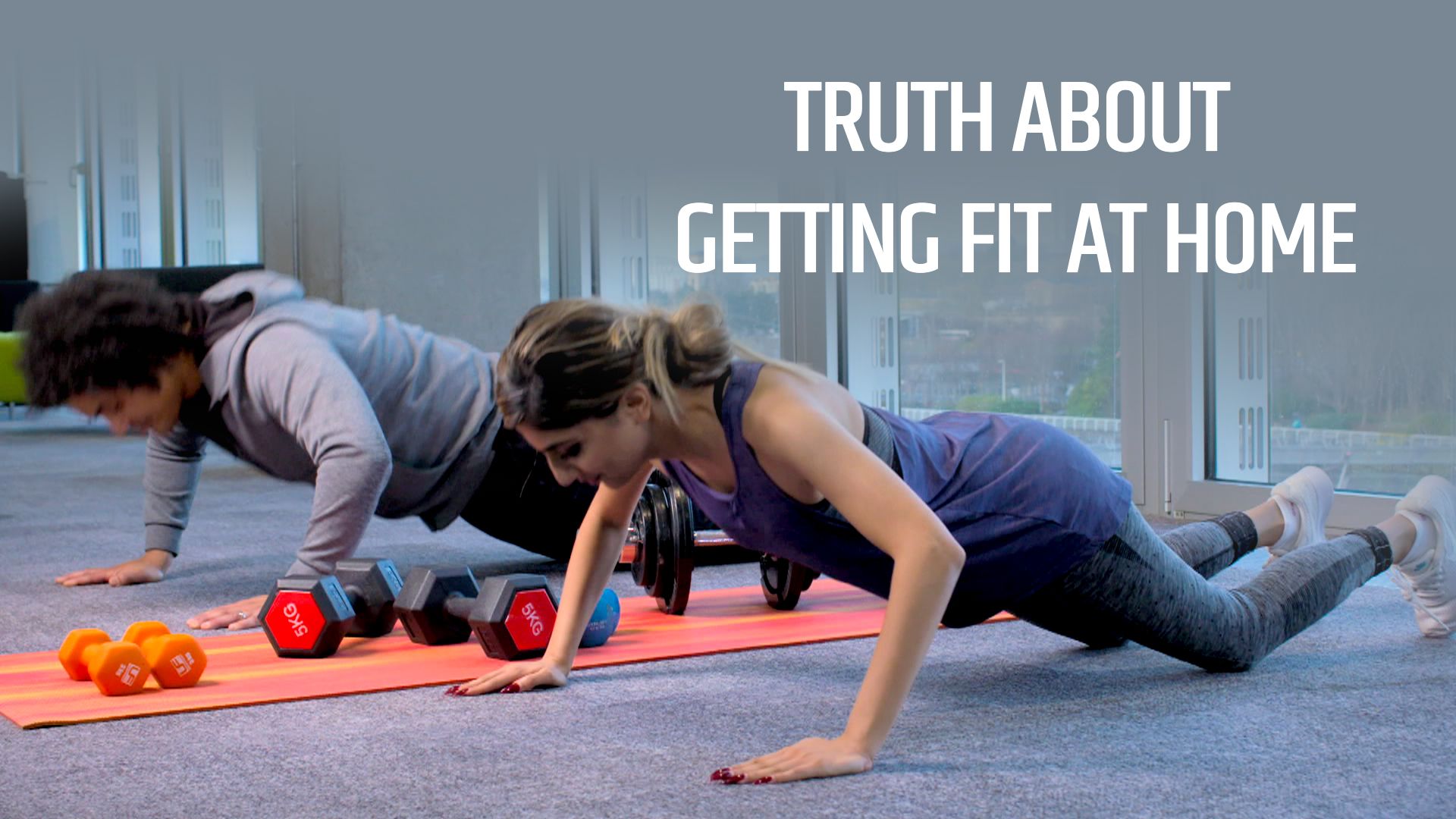 Truth About Getting Fit at Home