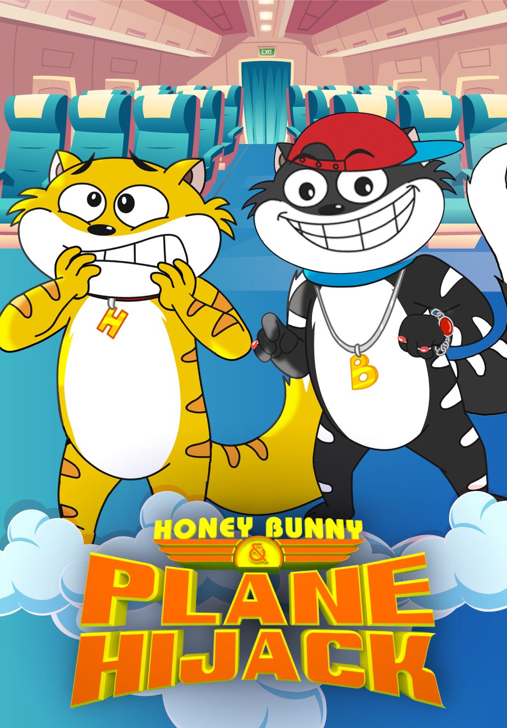 Honey Bunny in Plane Hijack