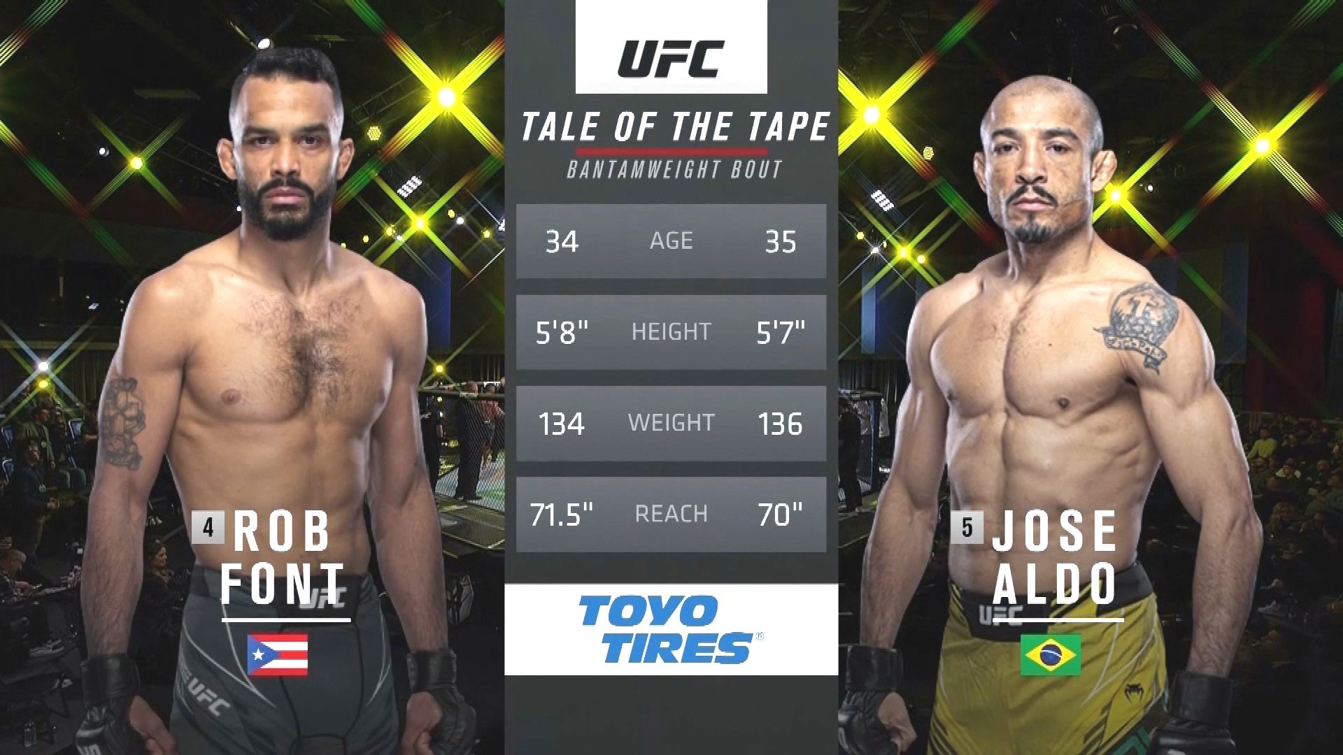 HLS - UFC Fight Night - Font vs Aldo - 5 Dec 2023