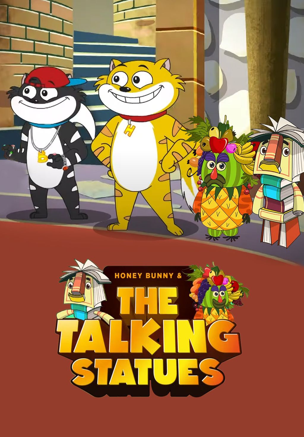 Honey Bunny and The Talking Statues