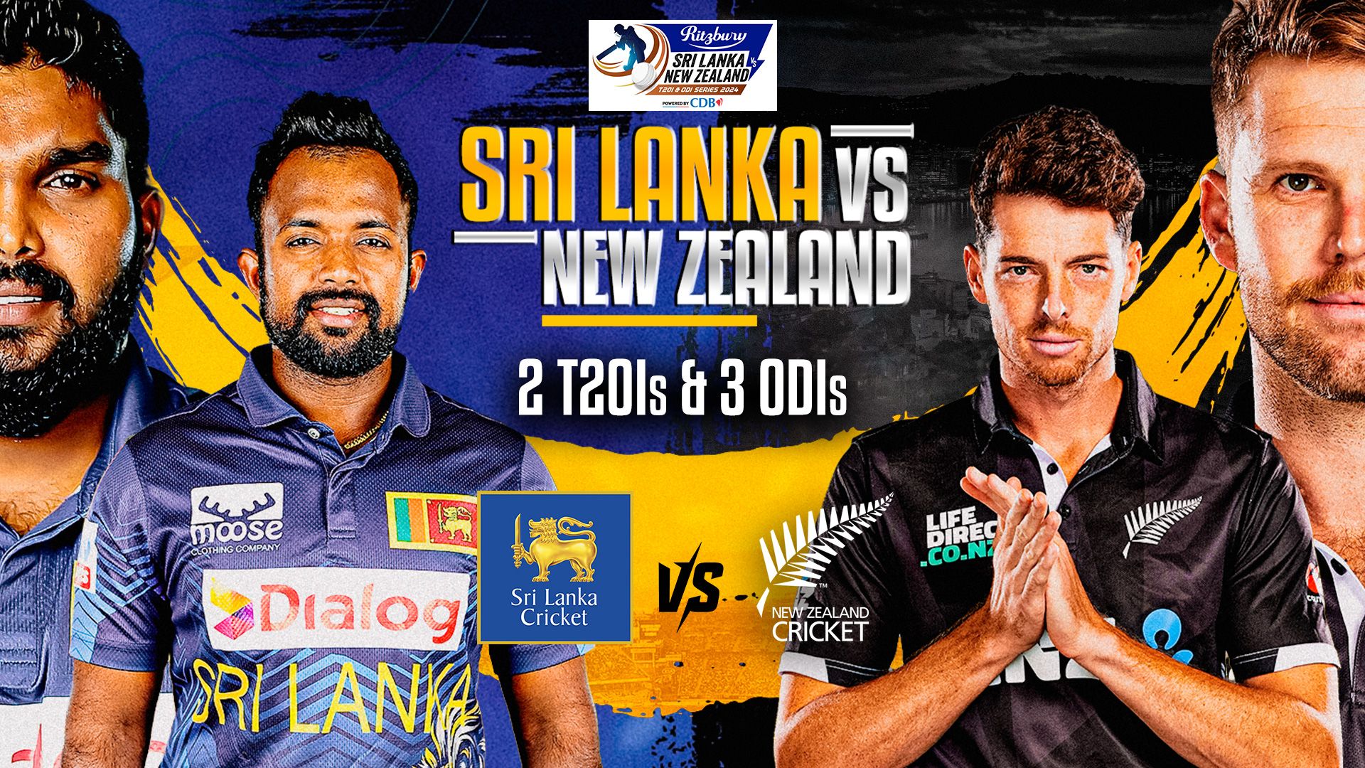 New Zealand Tour Of Sri Lanka 2024