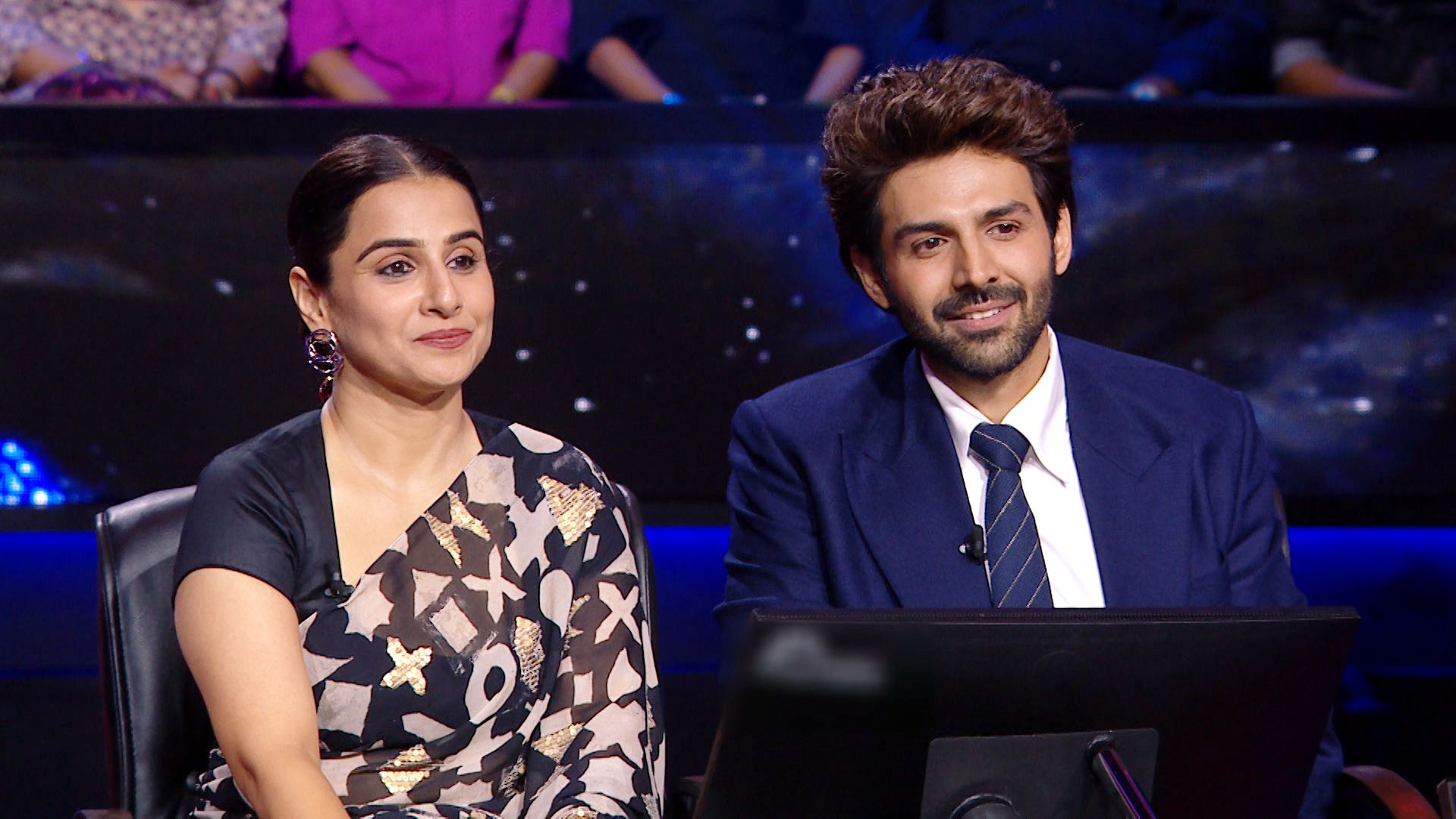 Vidya Balan And Kartik Aaryan On The Hot Seat