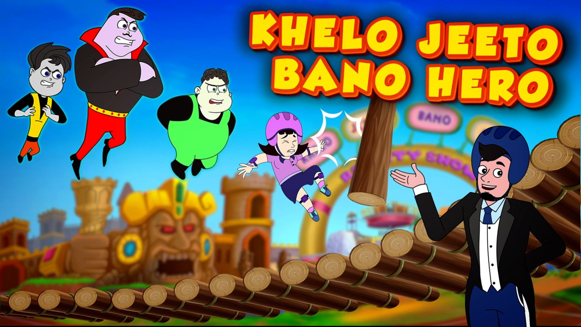 Khelo, Jeeto, Bano Hero