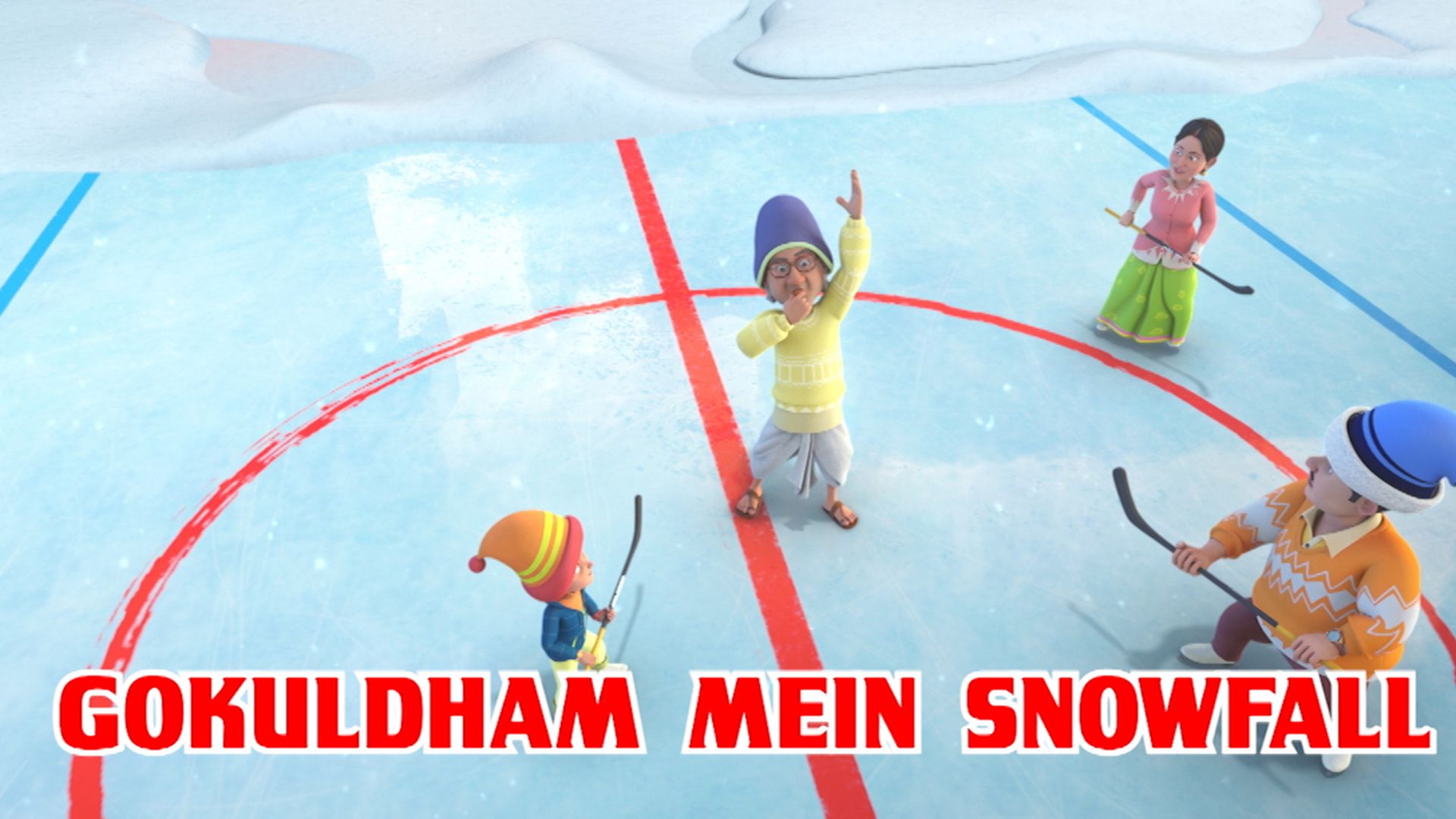 Gokuldham Mein Snowfall
