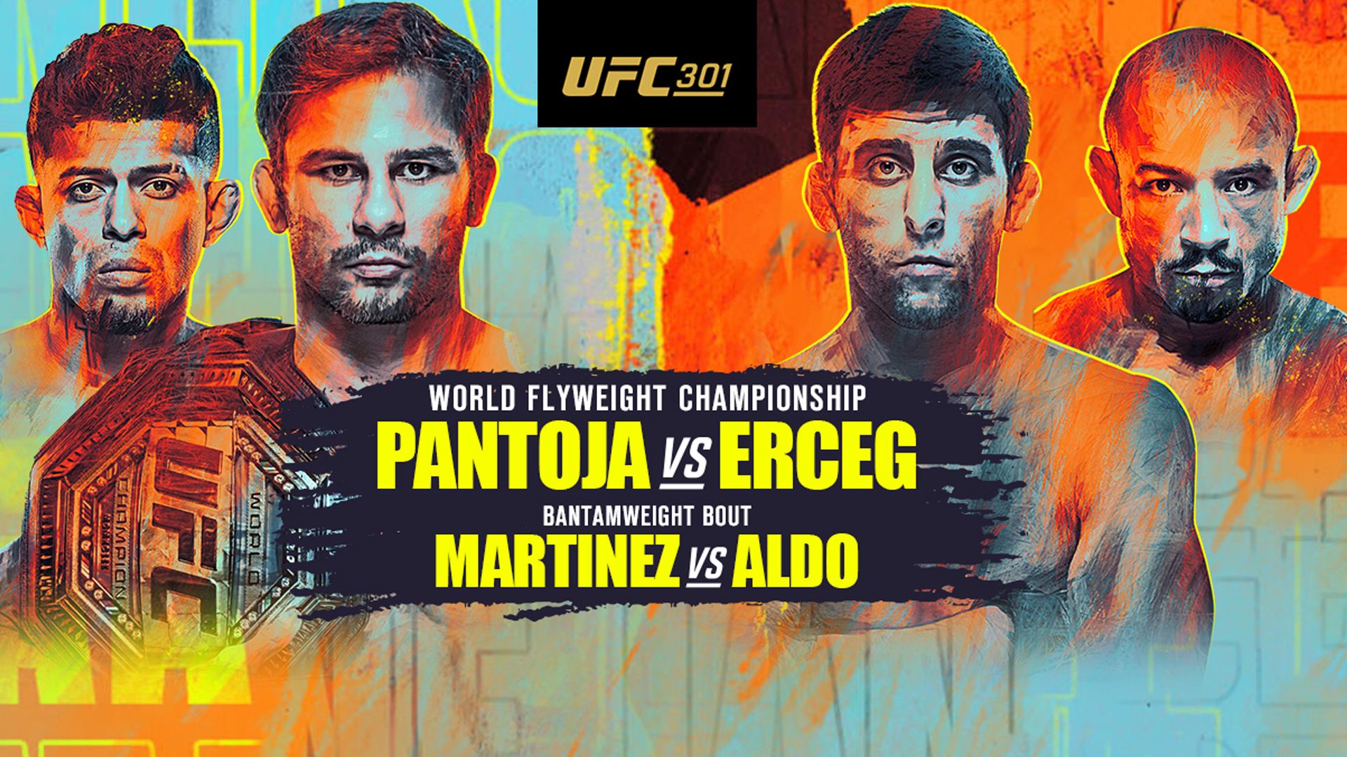 UFC 301 - Pantoja vs Erceg - 5 May 2024