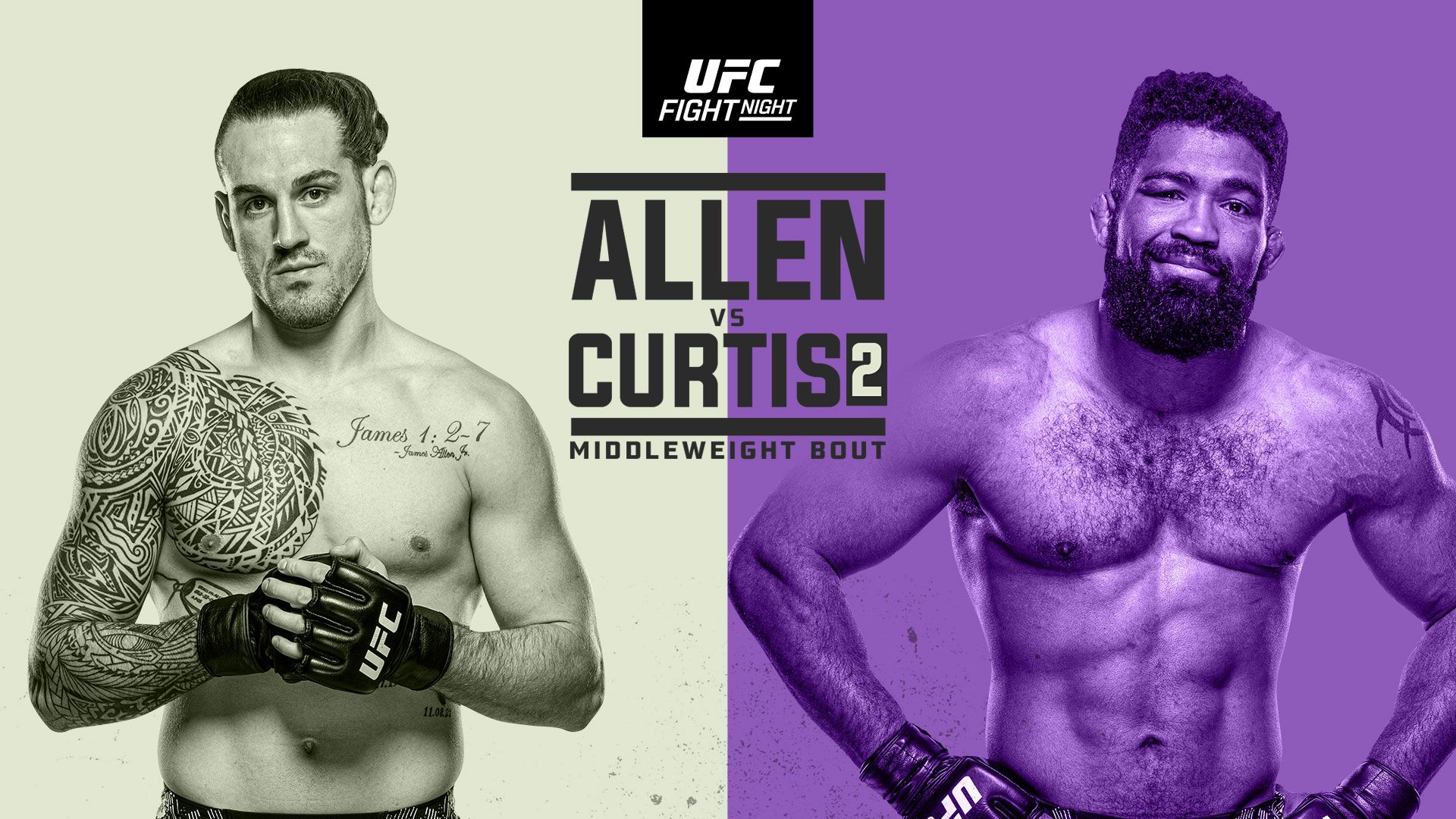 UFC Fight Night - Allen vs Curtis 2 - 7 Apr 2024