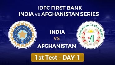LIVE India vs Afghanistan - Only Test- Day 1- 1st Session Online