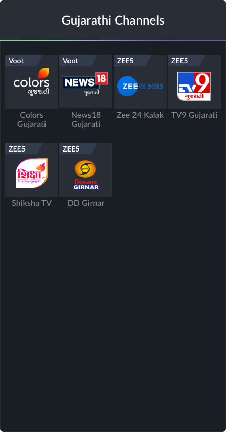 how to watch colors gujarati live