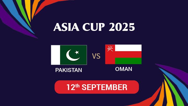 Pakistan VS Oman
