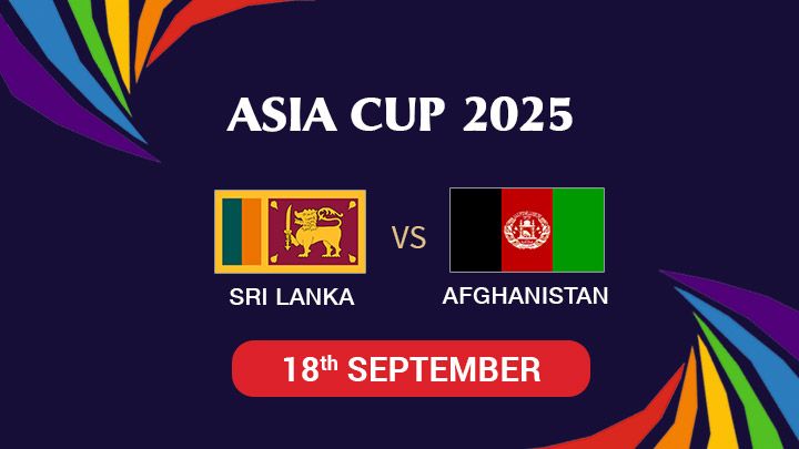 Sri Lanka VS Afghanistan