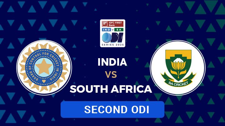 India vs South Africa 2025 Second ODI