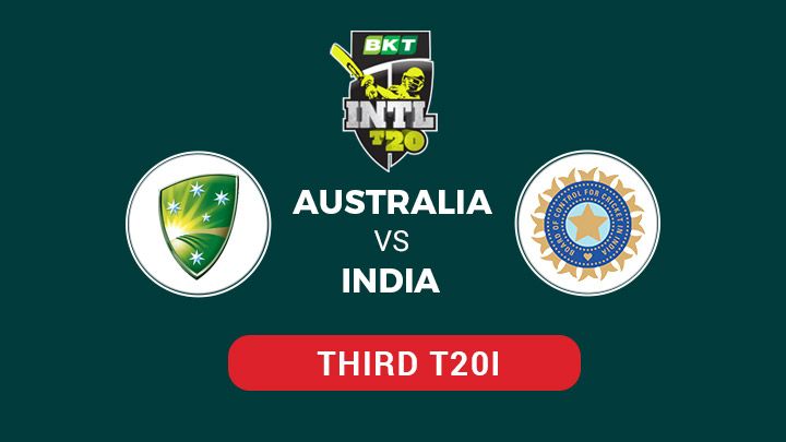 India vs Australia 2025 Third T20I