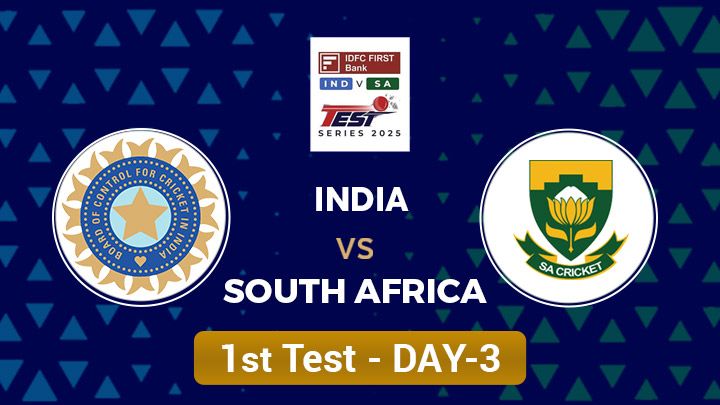 India vs South Africa, First Test Day 3