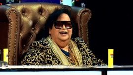 Disco King Bappi Lahiri on the Show