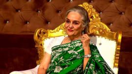 Asha Parekh Graces the Show